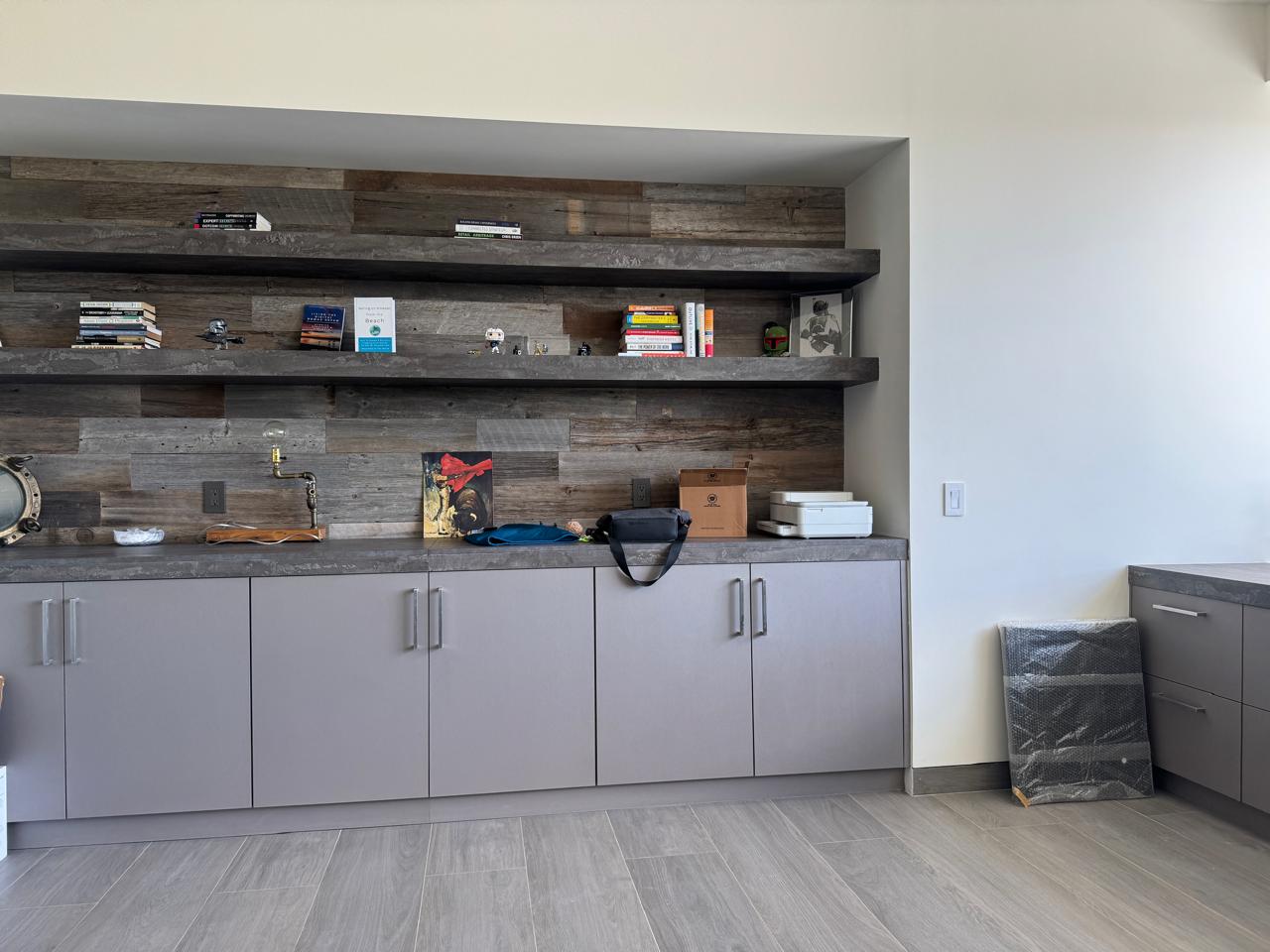 Wood wall